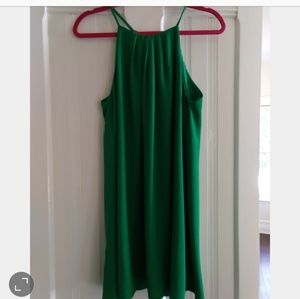 Forever 21 Green Halter Dress